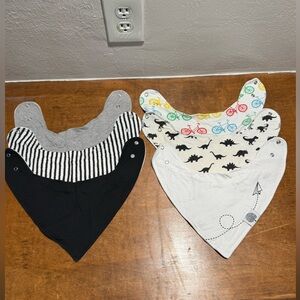 Colorful Kids Bandana Bib Set